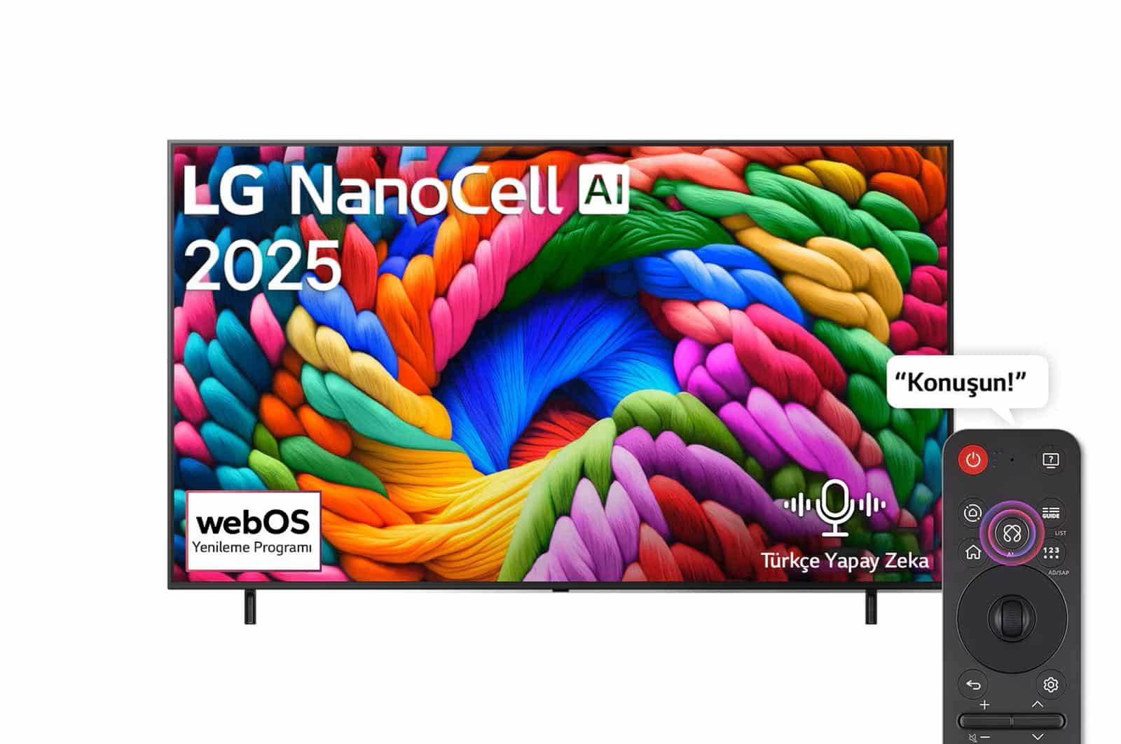 LG NanoCell 4K AI TV’ler