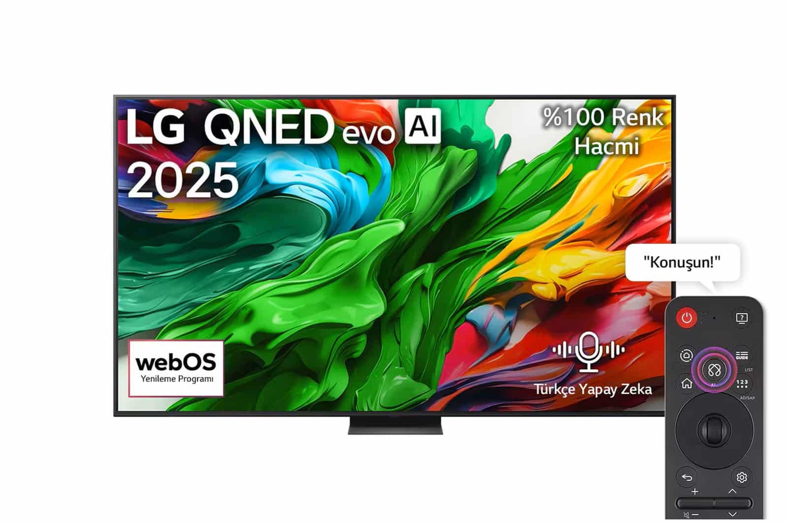 LG QNED evo AI TV’ler